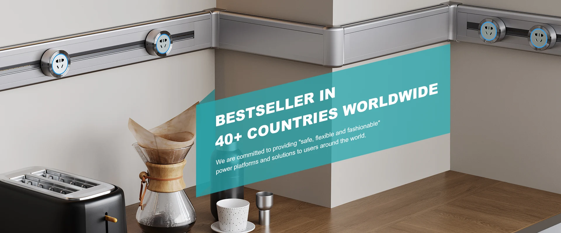 EUBIQ power track installed in more than 40 countries worldwide