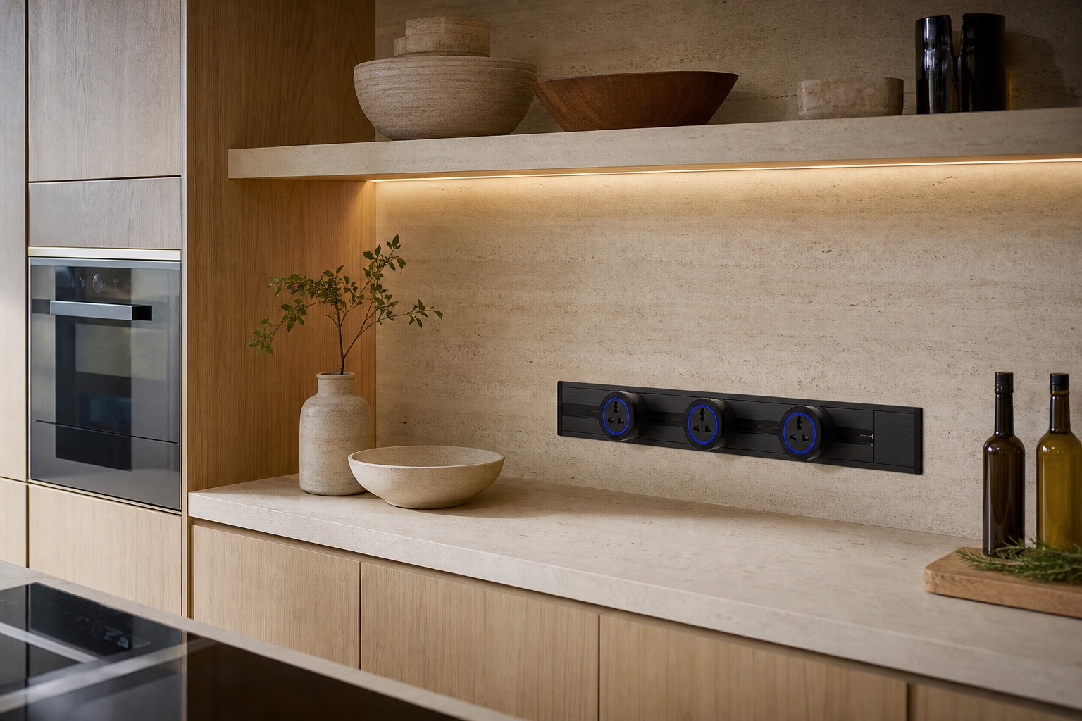 Integrated Power for a Premium Kitchen EUBIQ application