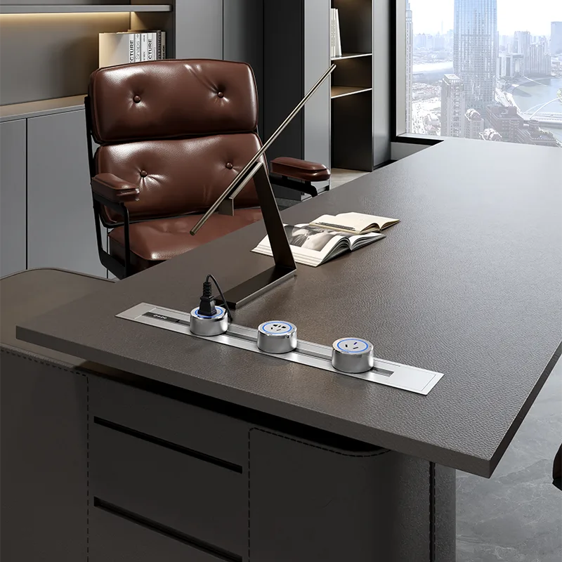 Cabinet Integrated Recessed Power Track