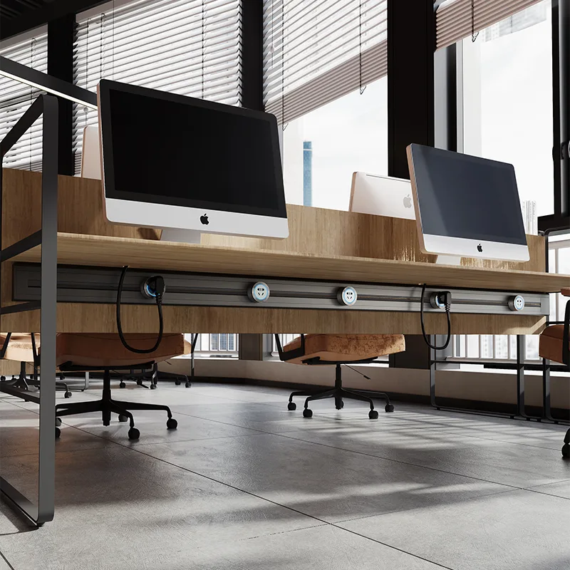 Office Desk Surface Power Track
