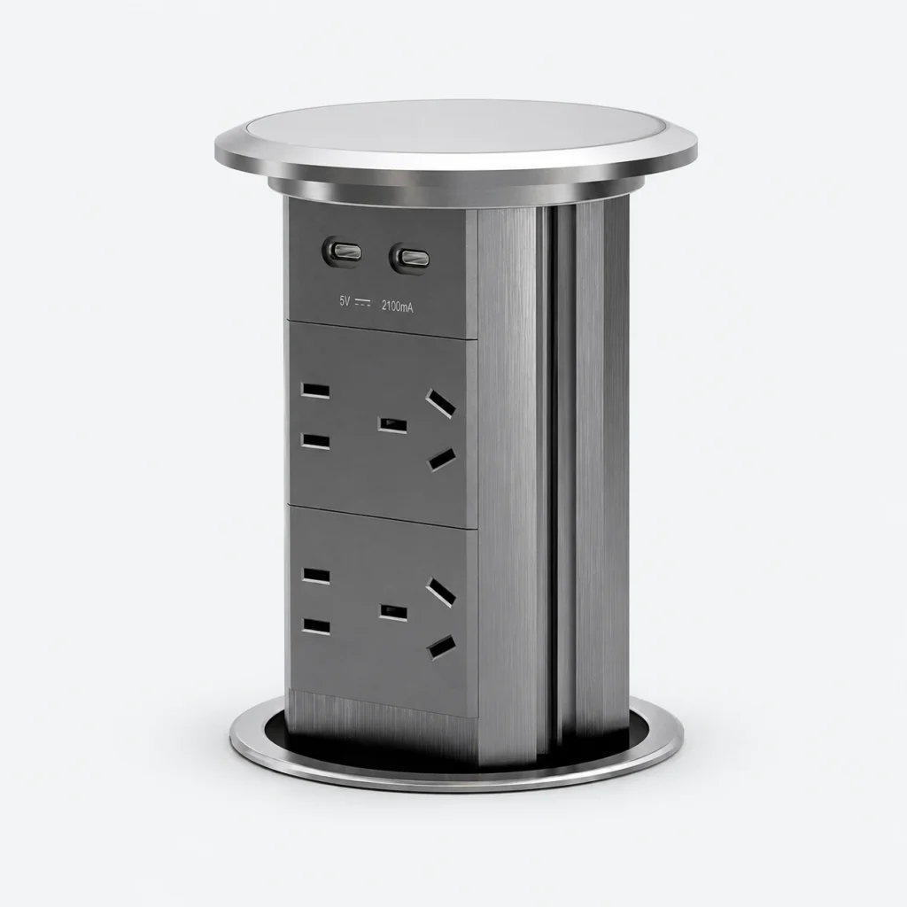 USB-C Electric Lifting Retractable Socket