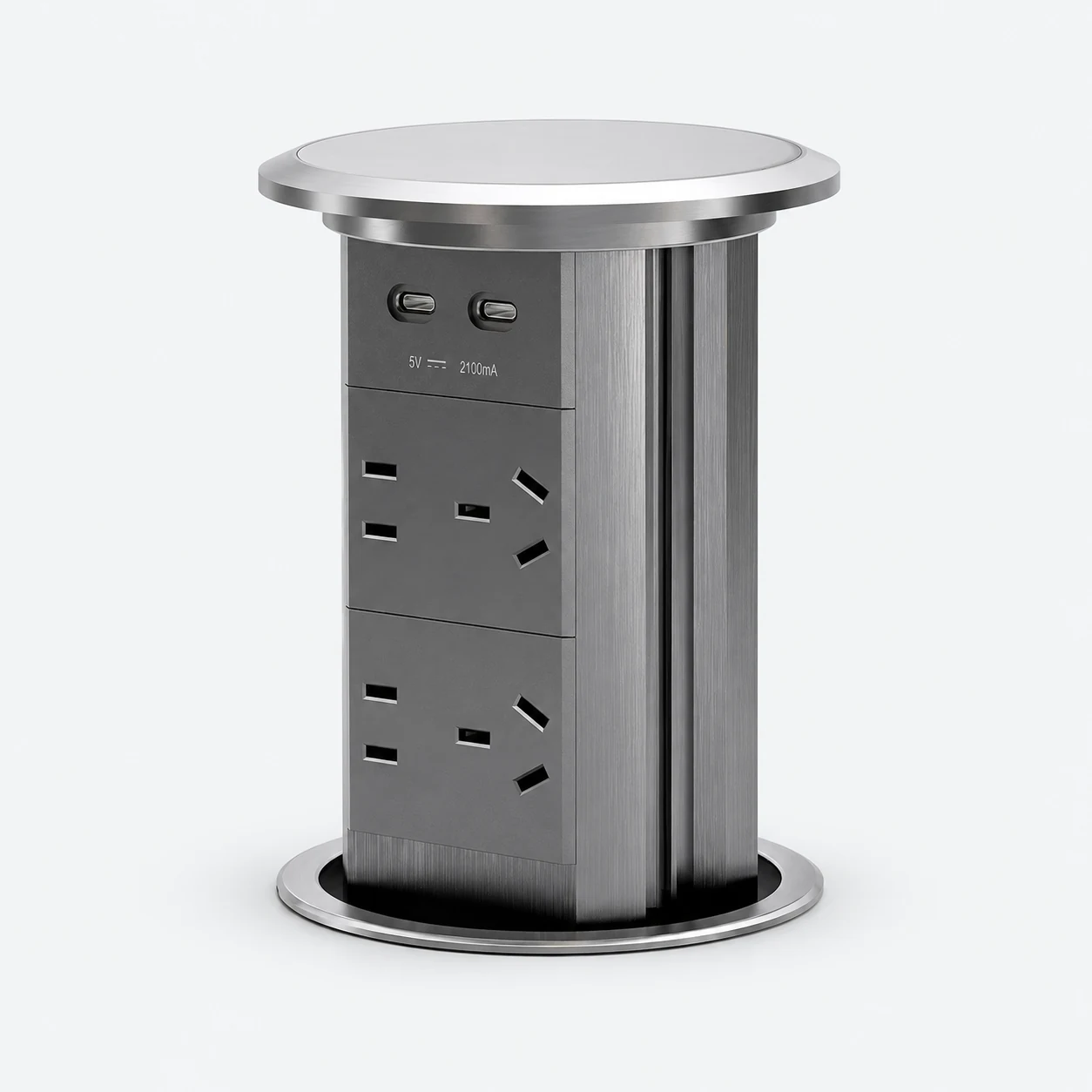 Retractable sockets