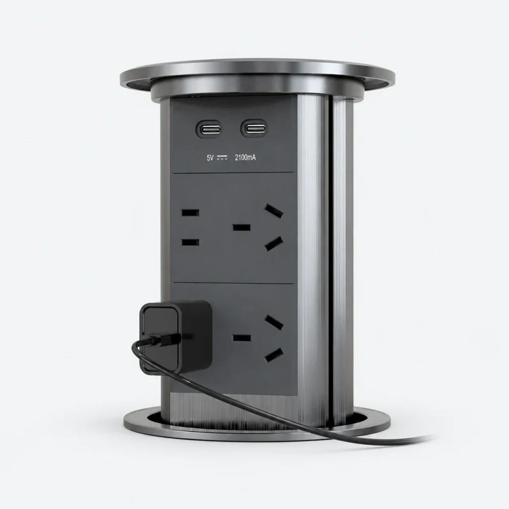 Touch-Type Electric Lifting Retractable Socket