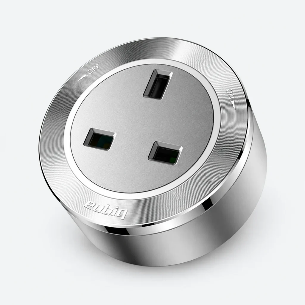 British Standard Power Track Socket Adapter