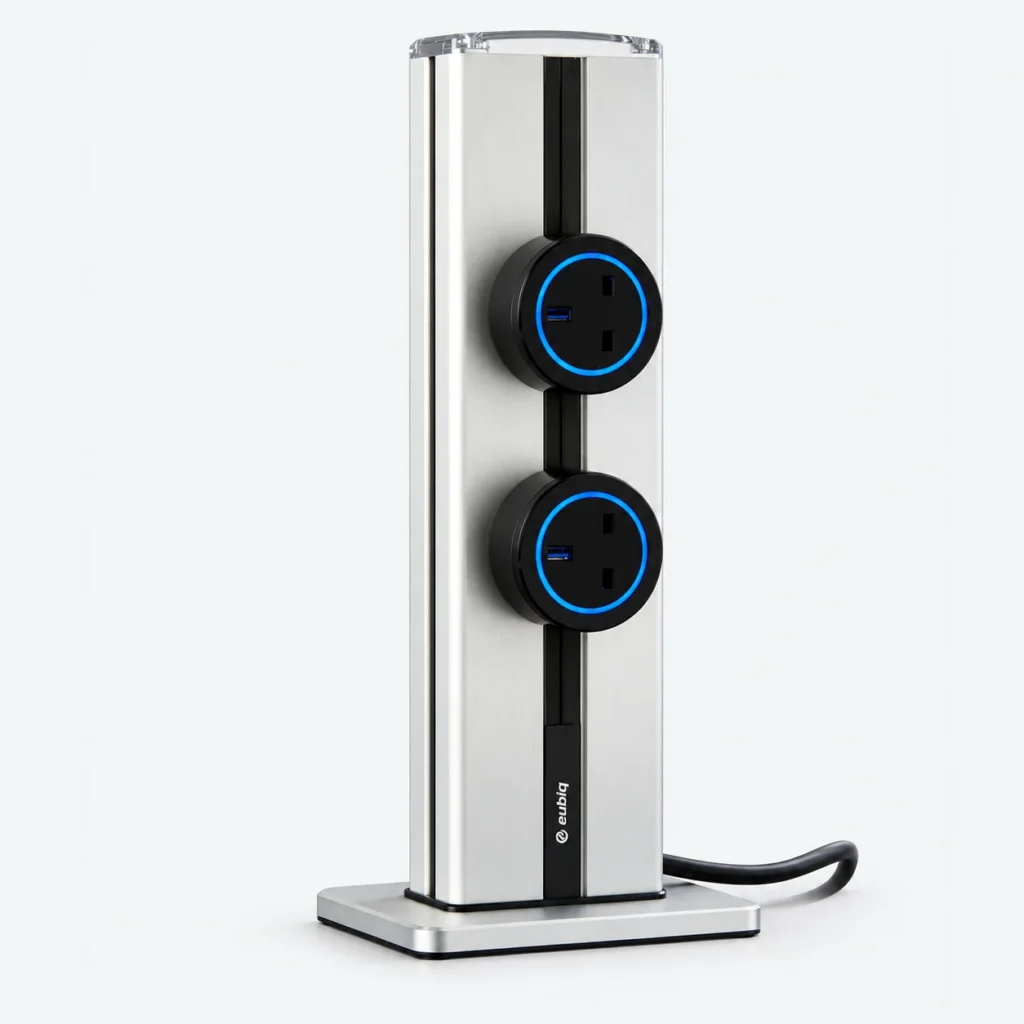 Column Type Power Track with USB Port