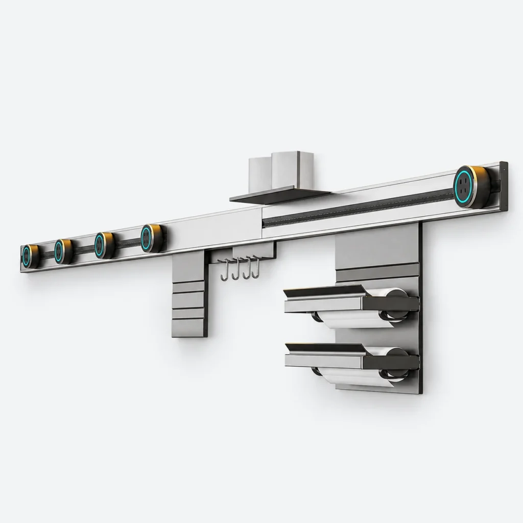 Countertop Surface Power Track