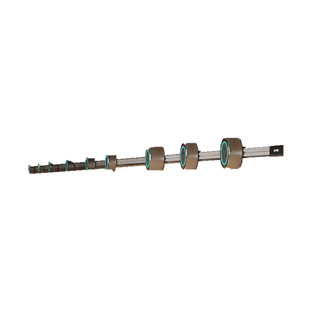 Medical Equipment Integrated Recessed Power Track