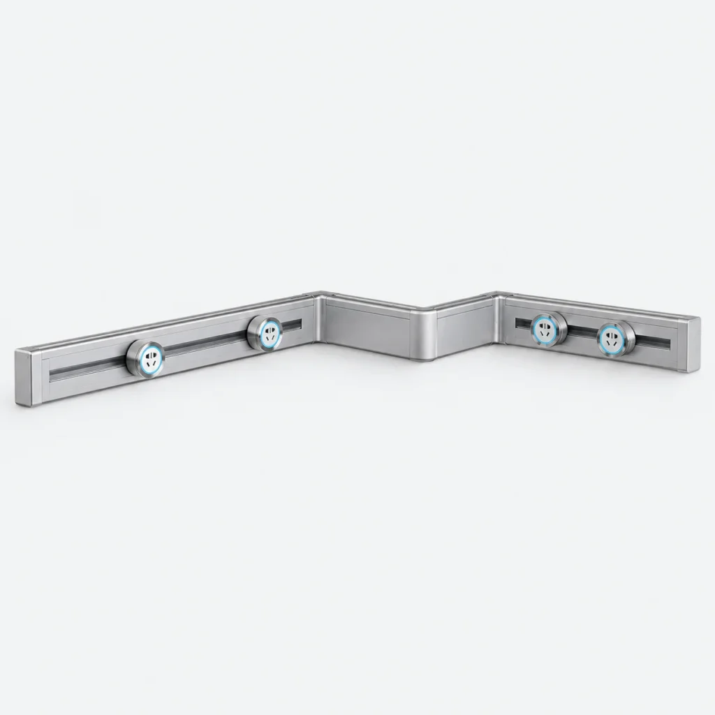 Rotating Socket Surface Power Track